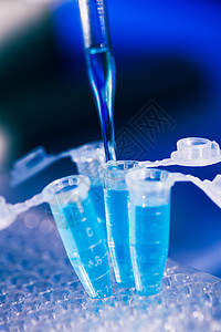 埃彭多尔夫管塑料化学实验测试样本科学生物蓝色科学家微生物学图片