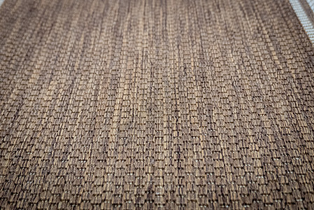 家庭地毯表面纹理背景 地毯的顶视图棕色亚麻解雇纺织品棉布纤维织物麻布编织帆布图片