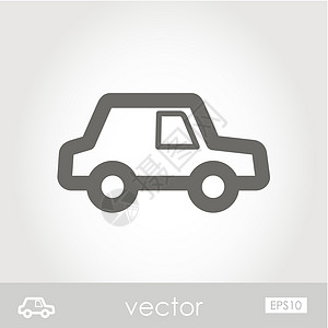 汽车矢量 ico发动机旅行驾驶运输车辆插图背景图片