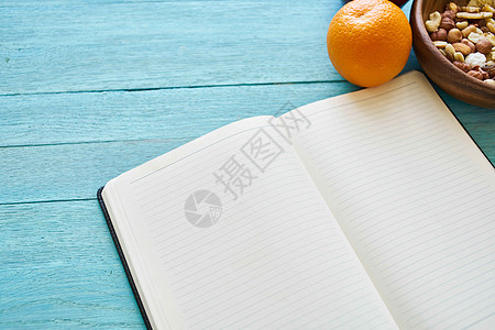 适当的营养健康有机食品 适当营养健康厨房沙拉水果菜单磁带日程桌子蔬菜日记重量图片