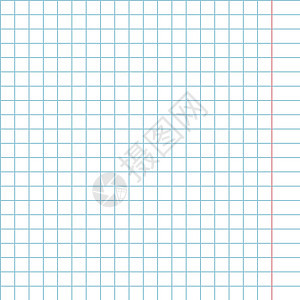 用于练习的学校笔记本表 蓝色方形垂直无缝背景简单空白图片