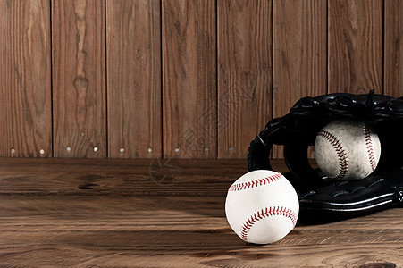 棒球手套和棒球爱好棕色联盟闲暇竞赛竞技游戏皮革线程面糊图片