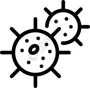 艾滋病毒病毒插图感染微生物学药品微生物生物危险疾病医疗肺炎图片