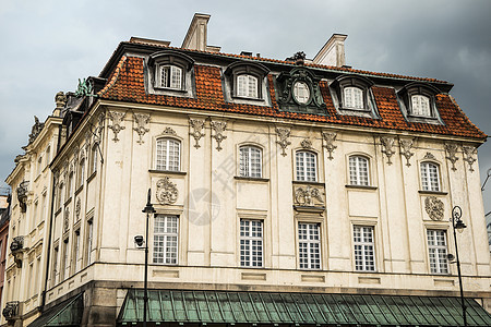华沙的旧建筑图片