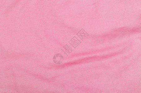 衣服背景的粉红色织物纹理图片