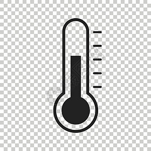 温度计图标 孤立背景下的目标平面矢量图药品仪表绘画测量科学气象工具体积诊断控制图片