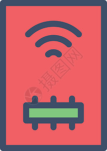 小志收音机标签技术电脑正方形电子信号创新射频频率高清图片