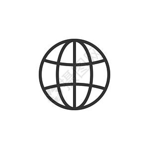 地球图标 地球标志 世界符号黑色旅行网站收藏行星物流圆形商业国际全世界图片