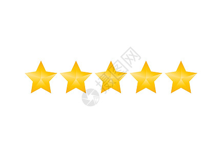 评估 评级 恒星图标 矢量说明 平板设计员工黄色批判评价用户批评电影评分网站雇主图片
