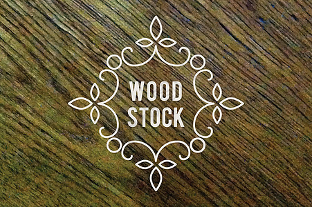 线条艺术标识模板木匠装饰品漩涡标题纹章木头商业身份促销徽章图片