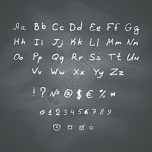 剪贴板上的字母字母字体学校插图案件语言班级草图课堂框架绘画图片