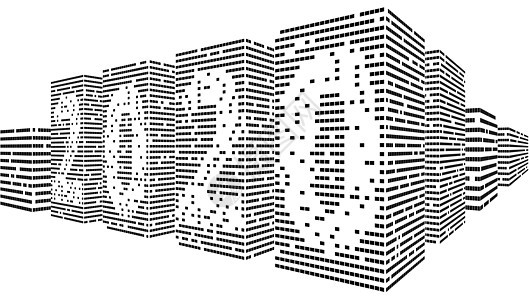 关于白色背景的简单城市插图Name摩天大楼公司全景街道创造力建筑学办公室商业艺术中心背景图片