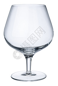 新的空威士忌杯 在白色上隔开高脚杯水晶酒杯威士忌玻璃反射餐具图片