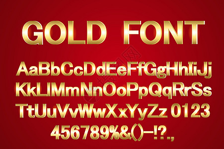 红色背景上的闪亮现代金字塔 黄金3D数字和字母的古金图片