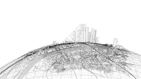 3d 城市领域 韦克托建筑世界草图办公室景观行星插图建筑学绘画活力图片