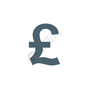英国银行英磅相关矢量 glyph 图标财富折扣令牌市场白色圆形金融货币徽章投资设计图片