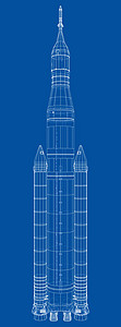 空间火箭构想纲要宇航绘画蓝图草图探索旅行宇航员飞船科学宇宙图片