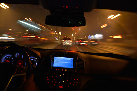 夜车驾驶加速度安全小径速度立交桥时间旅行隧道镜子窗户图片