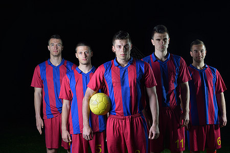 足球足球运动员队成人活动团队游戏运动体育场运动服竞赛团体蓝色图片