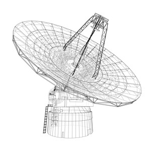 无线电望远镜概念概要说明信号雷达技术电波播送商业天线天文盘子射电图片