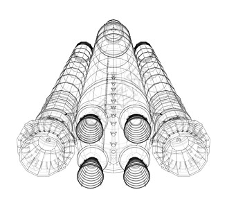 空间火箭构想纲要飞船宇宙草图速度绘画航程插图工艺宇航宇航员图片