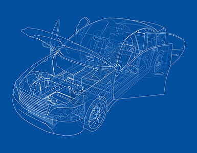 带底盘的电动汽车车辆技术制造业建造电脑力量工厂生态燃料运输图片