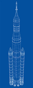 空间火箭构想纲要3d宇航发射宇航员草图工艺航班速度绘画旅行图片