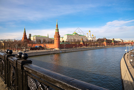 俄罗斯莫斯科的克里姆林宫和摩斯瓦图片