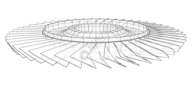 涡轮轮概念大纲涡轮引擎机器活力螺旋桨增压气体制造业机械扇子图片