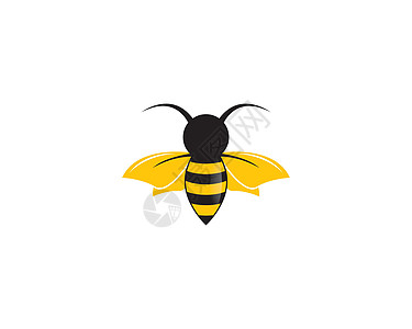 它制作图案蜜蜂标志矢量图标动物微笑送货产品指示牌黄色吉祥物漏洞插图食物图片