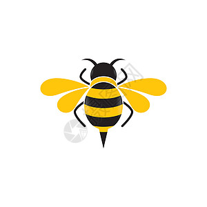 它制作图案蜜蜂标志矢量图标食物微笑眼睛黄色插图送货卡通片产品黑色动物图片