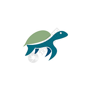 海龟标志矢量图标海洋灭绝爬虫住宅生物移民插图乌龟栖息地生态图片