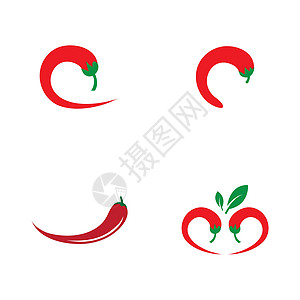 辣椒标志 vecto餐厅香料商业菜单标签胡椒植物烹饪农场厨房图片
