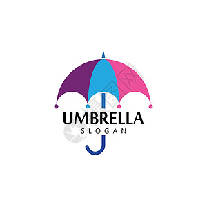 雨伞标志 vecto收藏天气黄色插图商业阳伞太阳季节气象遮阳棚图片