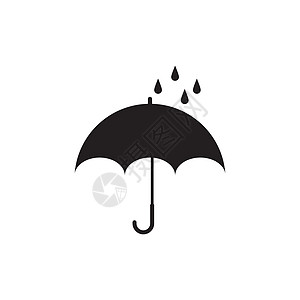 黑色雨伞春天舒适高清图片
