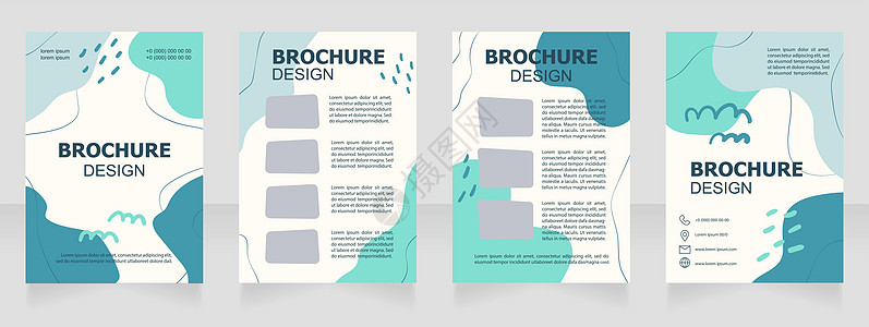 平版新书宣传空白小册子设计图片