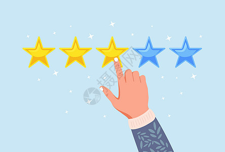 星级评级 客户反馈 客户审查 市场营销服务调查网站排行评分商业顾客插图人士质量投票技术图片