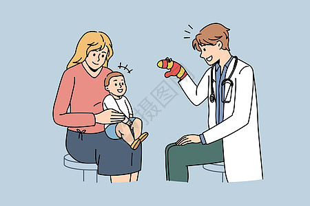 与婴儿有关的工作儿科医生图片