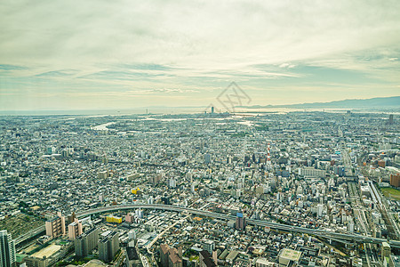 阿贝诺哈鲁卡斯大阪市风景市容摩天大楼蓝天高层建筑群天文台地标建筑群市中心建筑城市图片