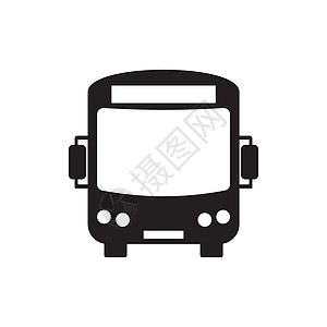 公共汽车图标城市服务学校路线旅游旅行乘客正方形车辆运输图片