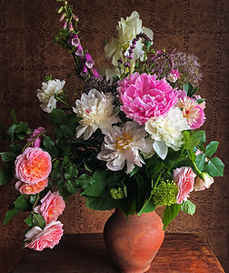 内地农花的春花束别墅季节智者植物静物后院国家花园花朵农场图片