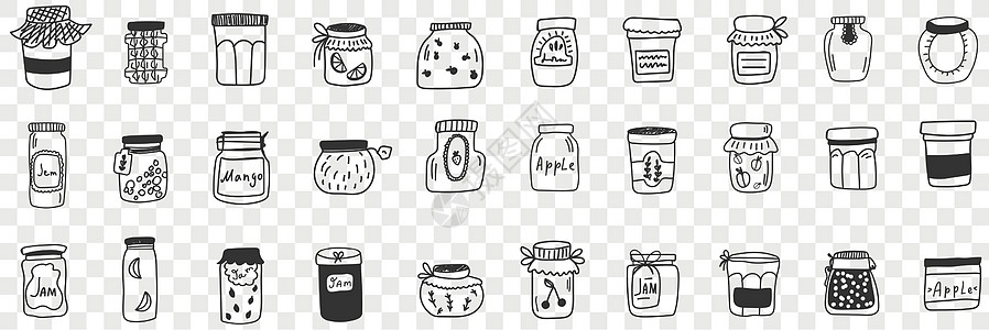 罐和食品包装箱容器;图片