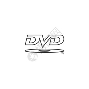 DVD DVD 标识图标设计模板矢量说明贮存娱乐视频音乐玩家按钮数据软件袖珍磁盘图片
