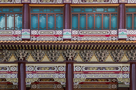 福光山寺台湾风格的建筑结构图片