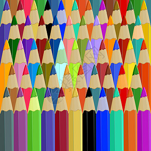 彩色铅笔的模式 背景与彩色铅笔背景图片