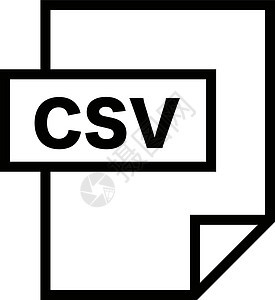 CSV 文件格式数据 逗号分隔变量图片