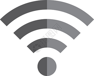 一个简单的 wifi 符号图标图片