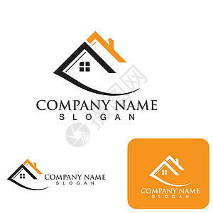 房屋标识 地产和建筑标志Logo男人城市协议销售成功办公室公寓顾问住房钥匙图片