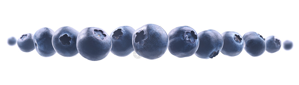 白色背景的兰梅蓝莓悬浮甜点小吃飞行浆果团体蓝色农业食物营养覆盆子图片