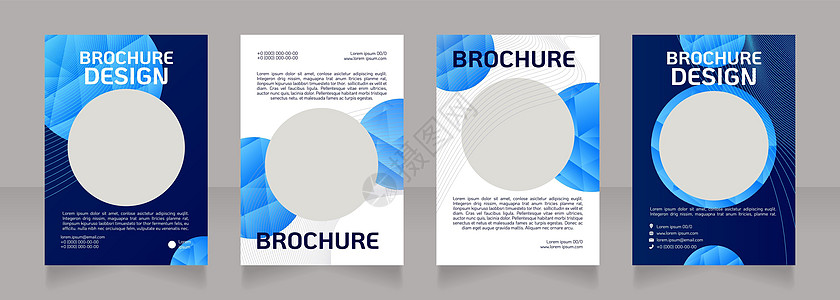 医药技术空白小册子设计技术 无名手册设计图片